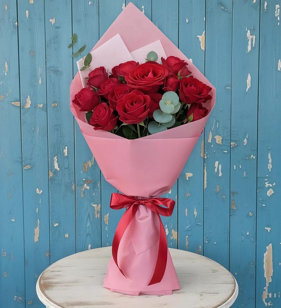 Букет цветов из: Розы в Александровской Кадардино-Балкарской Республики