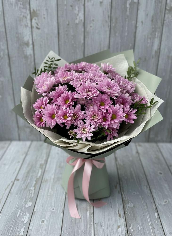 Букет цветов из: Хризантемы в Александровской Кадардино-Балкарской Республики