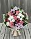 Букет цветов из: Альстромерии, Гвоздики, Розы и Хризантемы в Александровской Кадардино-Балкарской Республики