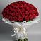 Букет 101 Красная роза Блэк Мэджик в Александровской Кадардино-Балкарской Республики