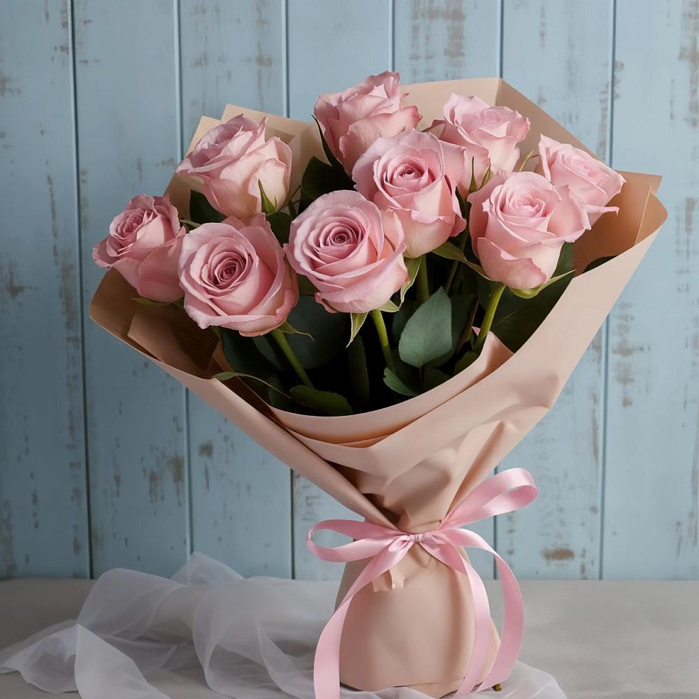 Букет цветов из: Розы в Александровской Кадардино-Балкарской Республики