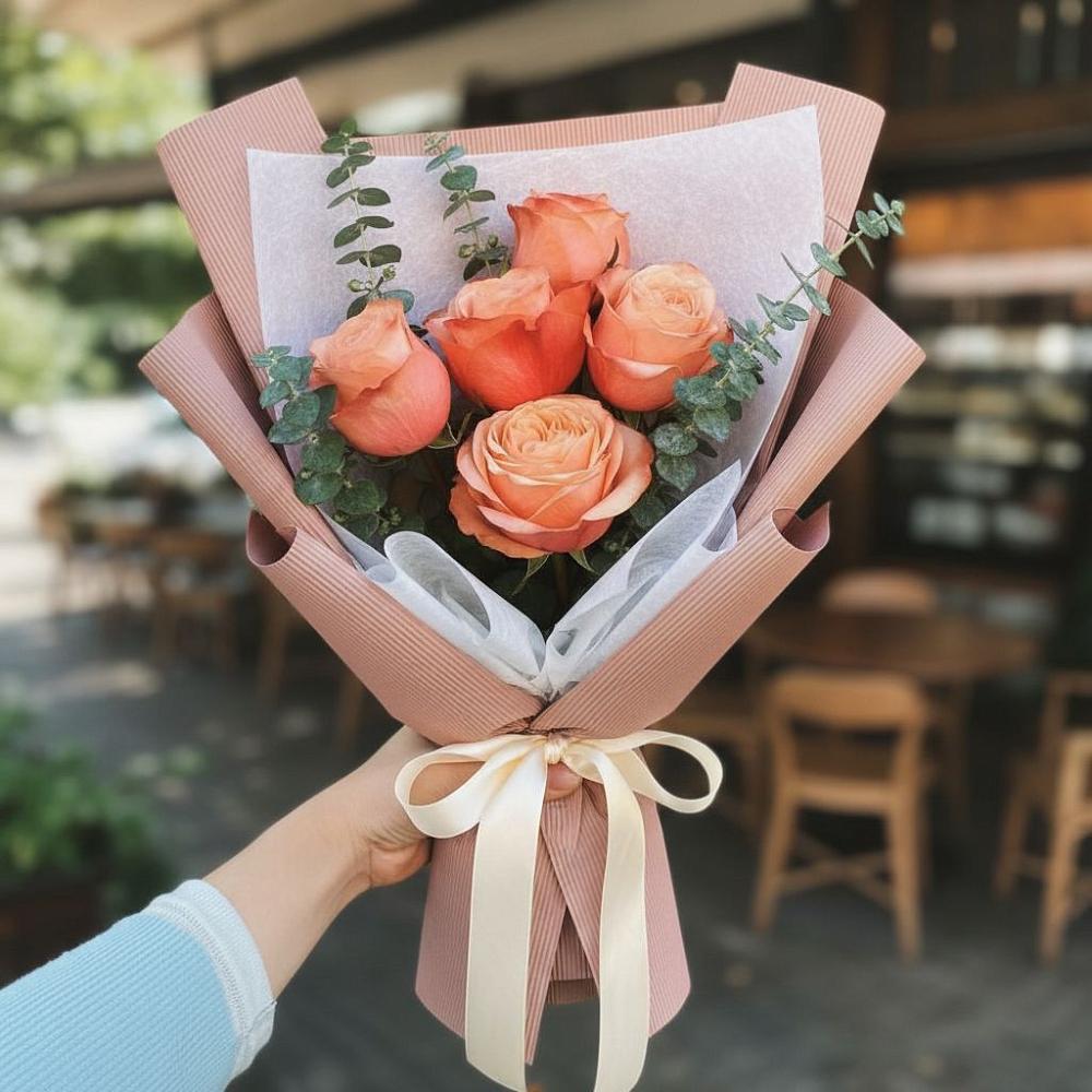 Букет цветов из: Розы в Александровской Кадардино-Балкарской Республики