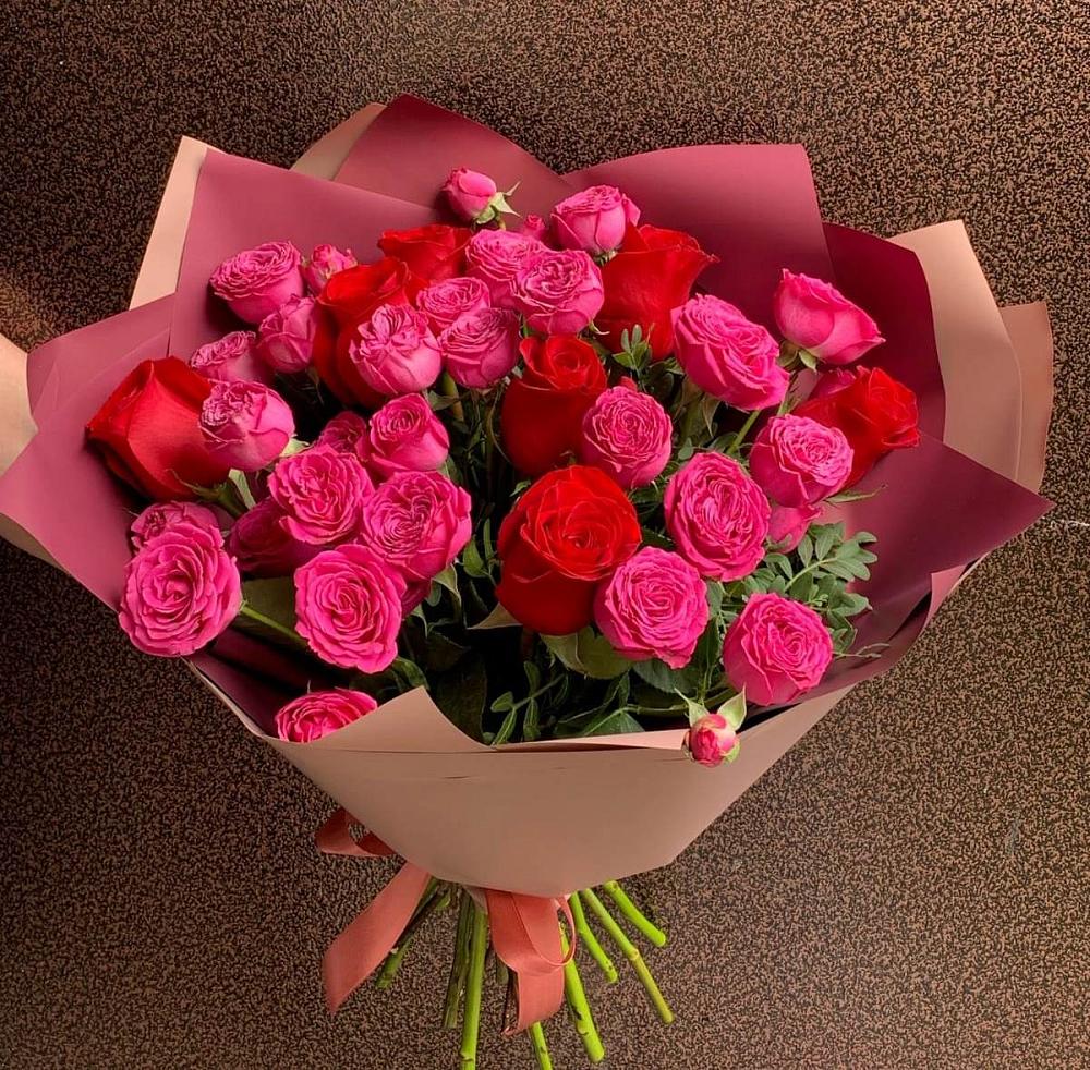 Букет В объятьях нежности в Александровской Кадардино-Балкарской Республики