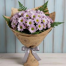 Букет цветов из:  Хризантемы в Александровской Кадардино-Балкарской Республики