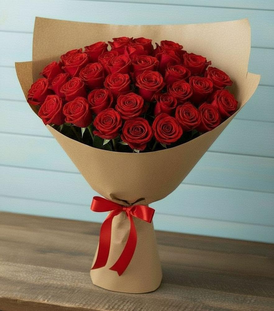 Букет Красные розы Милано в Александровской Кадардино-Балкарской Республики