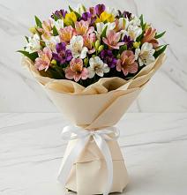 Букет цветов из:  Альстромерии #REPLACE_PRED# Александровской Кадардино-Балкарской Республики