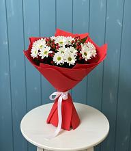 Букет ягоды на снегу в Александровской Кадардино-Балкарской Республики Букет цветов из:  Хризантемы в Александровской Кадардино-Балкарской Республики