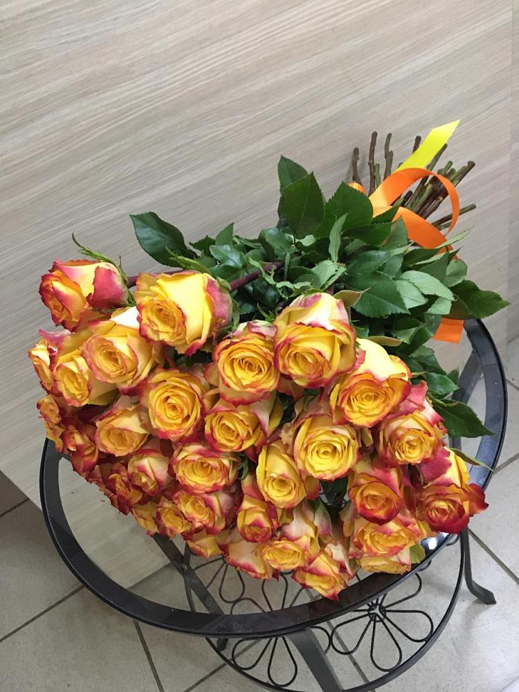 Букет Желтые розы в Александровской Кадардино-Балкарской Республики