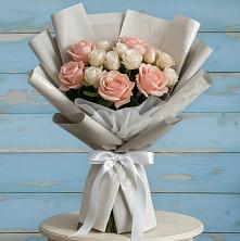 Букет цветов из:  Розы в Александровской Кадардино-Балкарской Республики