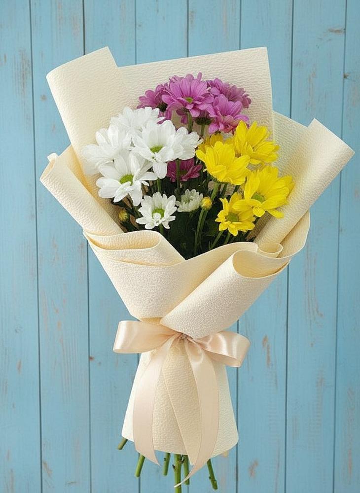 Букет цветов из: Хризантемы в Александровской Кадардино-Балкарской Республики