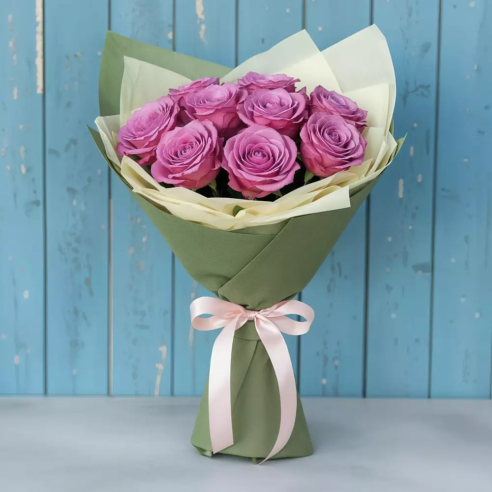 Букет Розы Фёрст Леди в Александровской Кадардино-Балкарской Республики