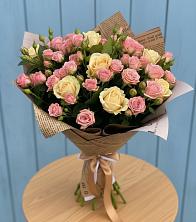 Букет цветов из:  Розы в Александровской Кадардино-Балкарской Республики