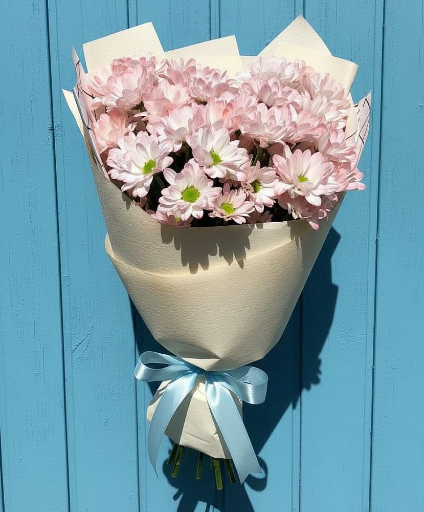 Букет цветов из: Хризантемы в Александровской Кадардино-Балкарской Республики