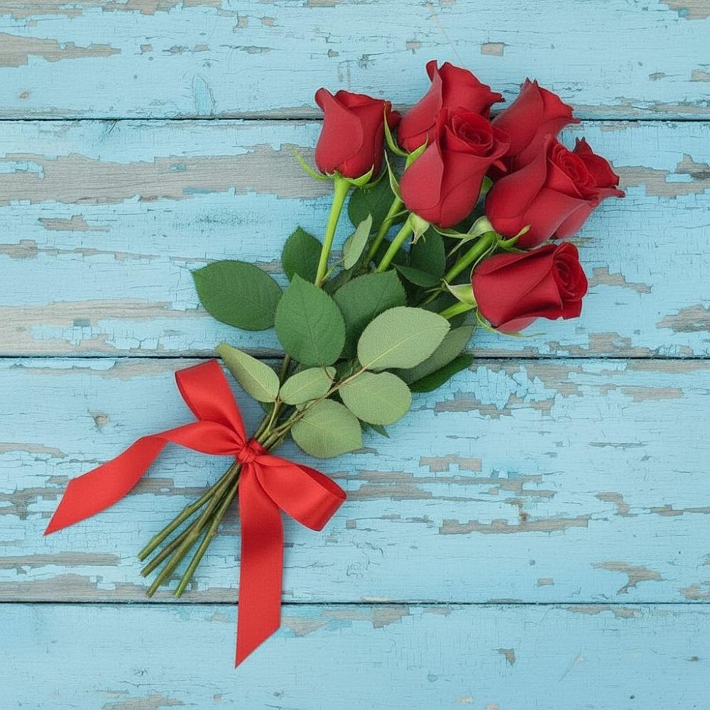 Букет Красные розы в Александровской Кадардино-Балкарской Республики