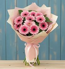 Букет цветов из:  Герберы в Александровской Кадардино-Балкарской Республики