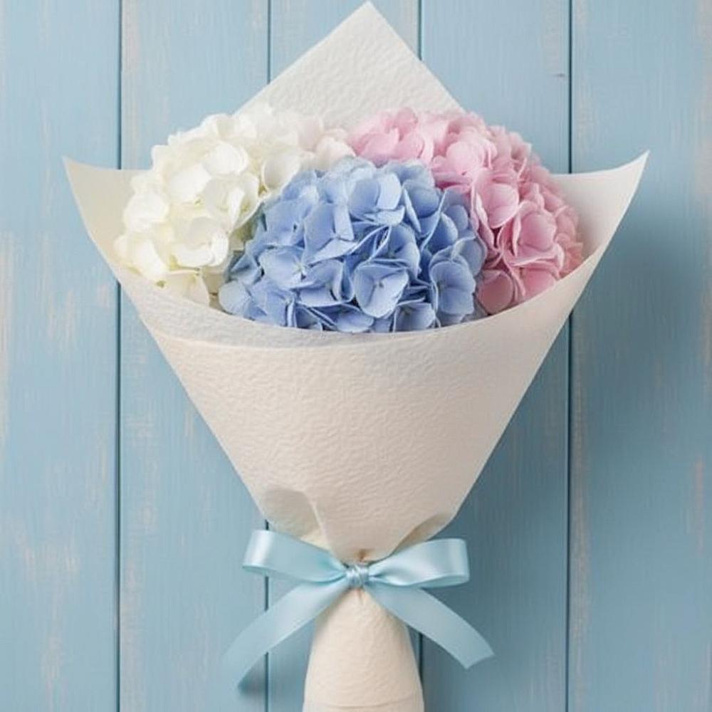 Букет цветов из: Гортензия в Александровской Кадардино-Балкарской Республики